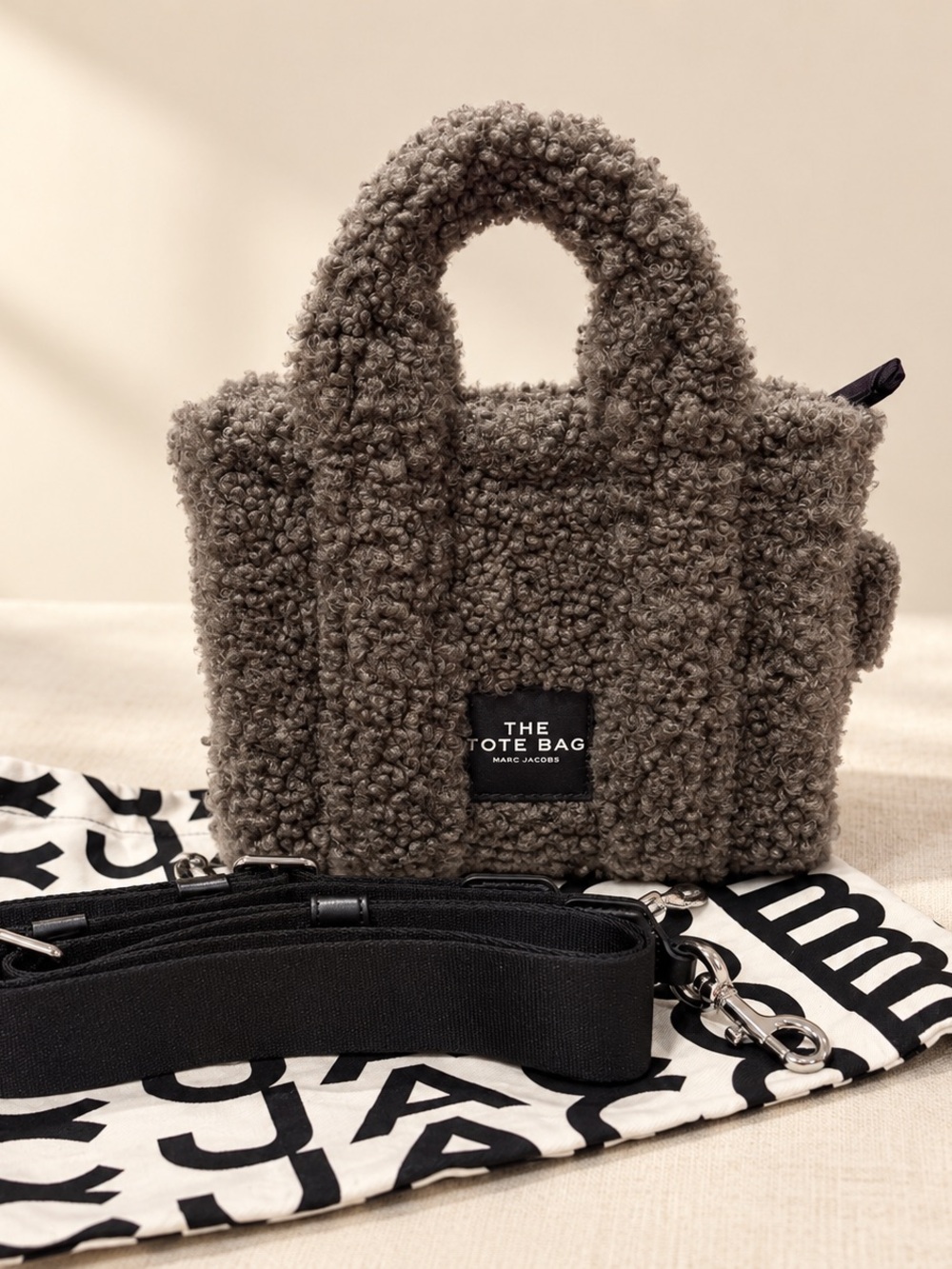 Marc Jacobs The Tote Bag mini Teddy Sherpa